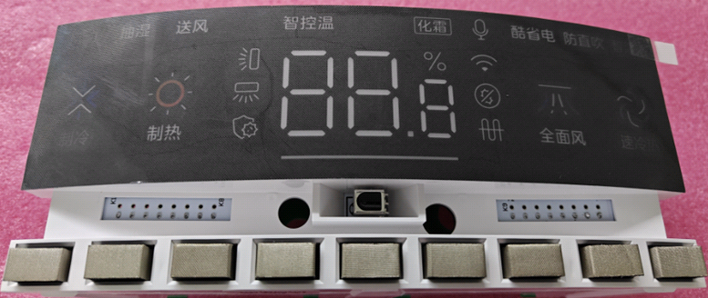 曲面显控模组