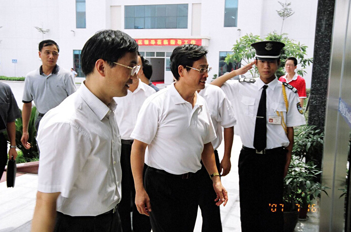 佛山市领导莅临我公司参观视察
