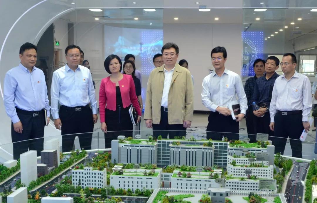 佛山市委常委、常务副市长蔡家华一行莅临国星光电考察调研