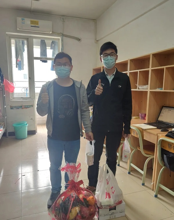 疫情无情人有情 | 第四党支部暖心慰问湖北返岗员工
